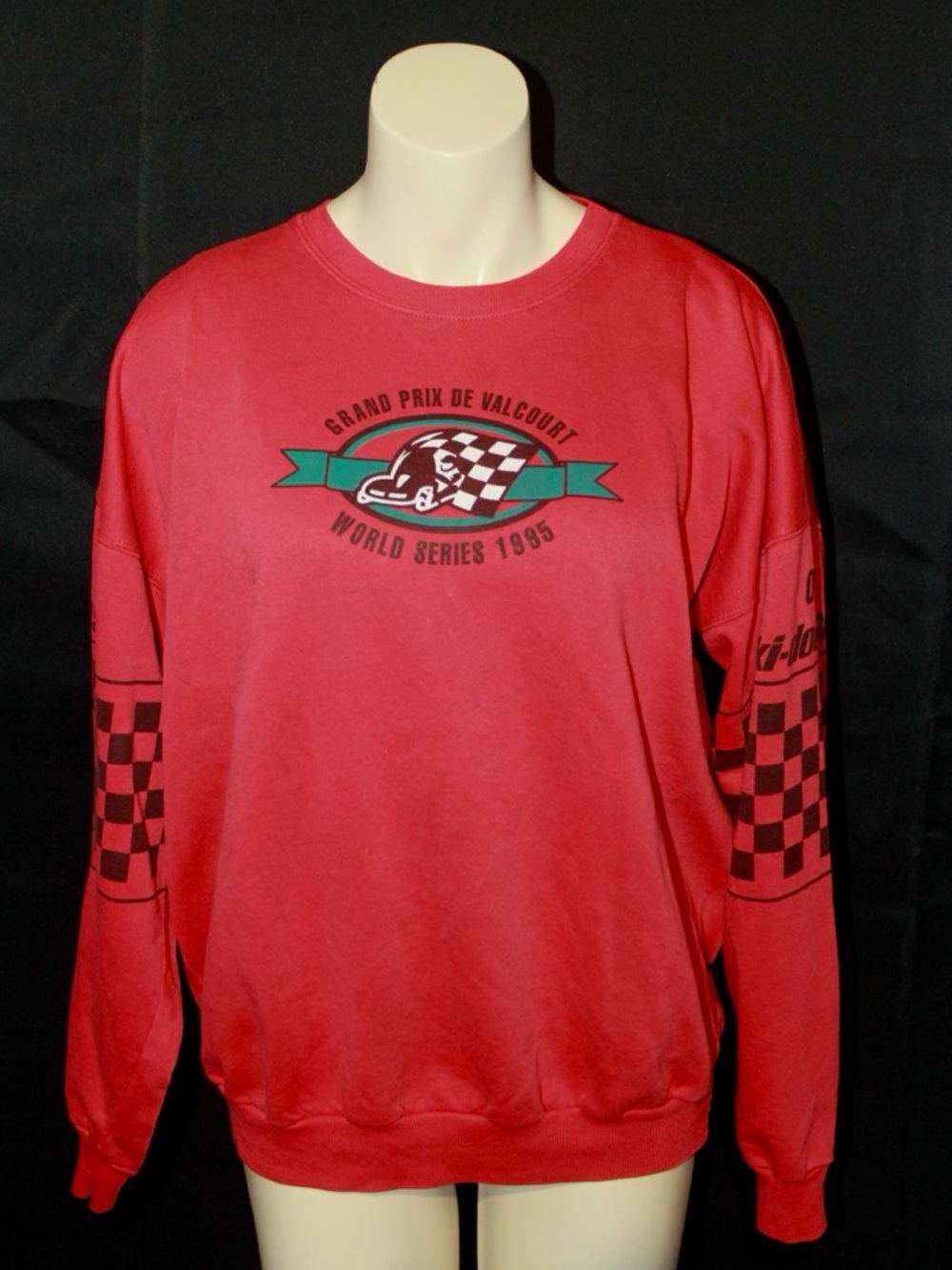 Vintage 90s/Y2K Ski-Doo Grand Prix Racing Crewneck Sweatshirt